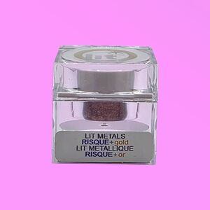 LIT Cosmetics Risque + Gold Metals Glitter Eyeshadow